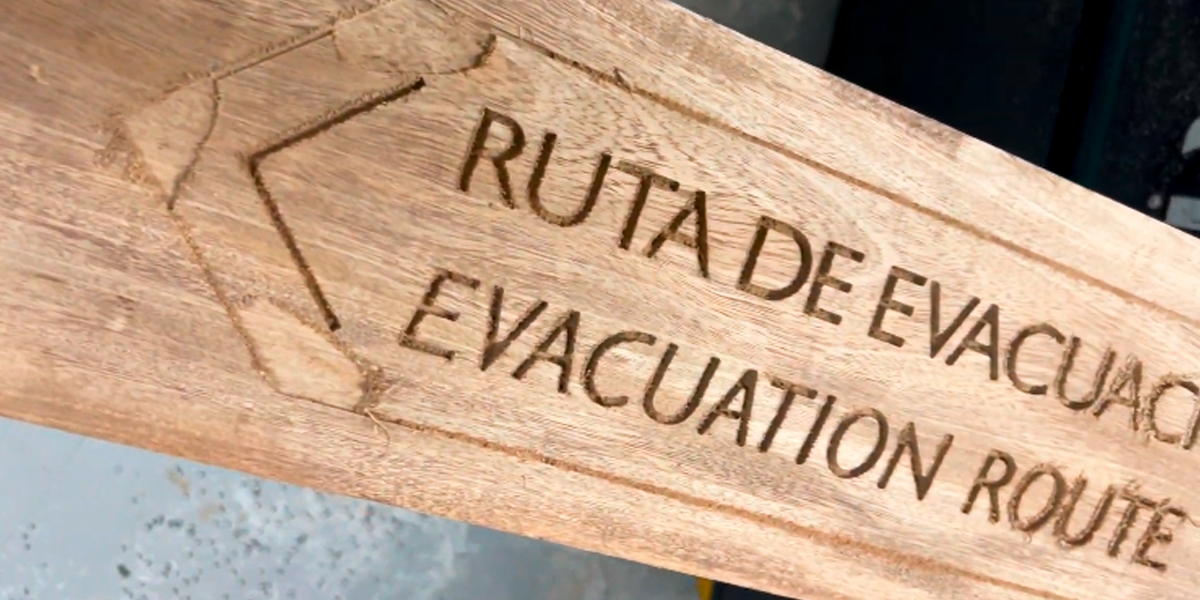 ejemplo de grabado en madera