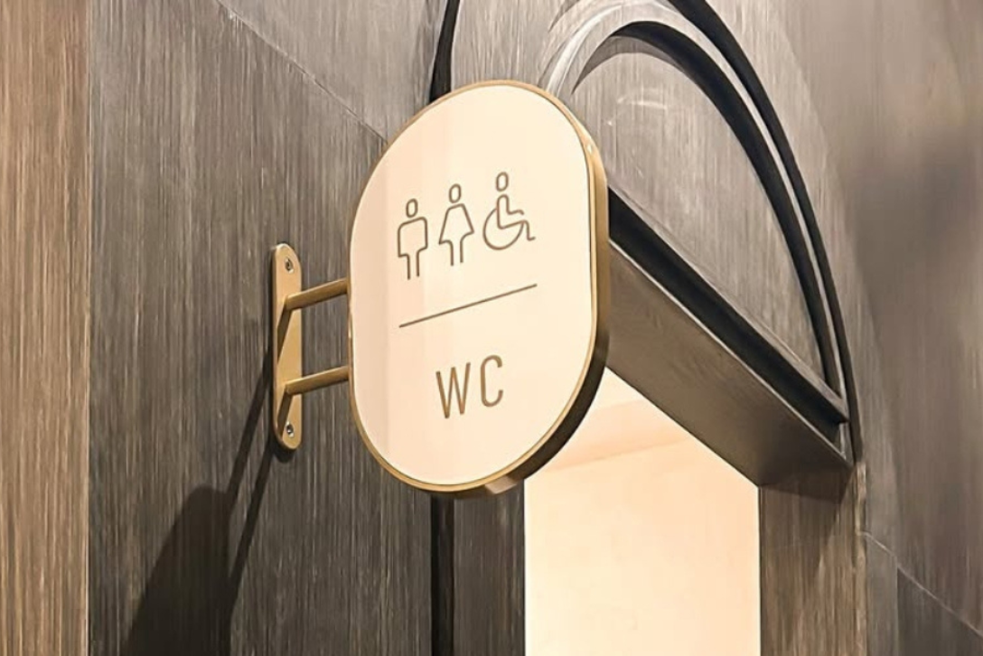 sistema de wayfinding hotelero profesional