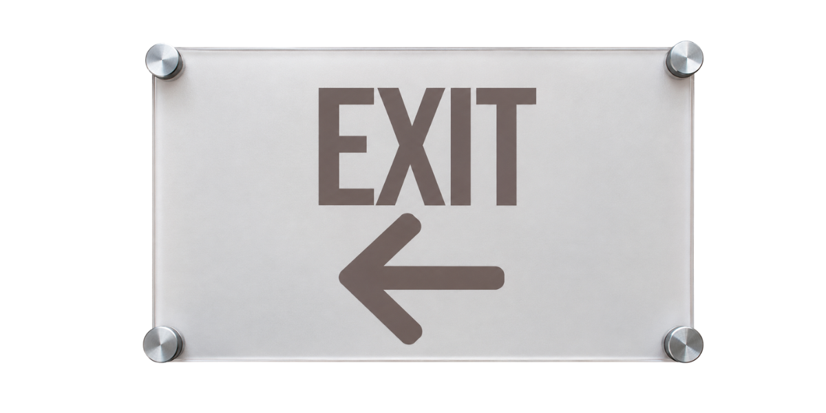 Letreros de acrílico personalizados para señalización de hoteles